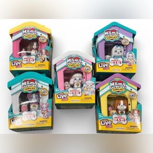 NIB Sealed - Set Of 5 - Little Live Pets - Mama Surprise Families!
